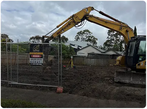 Site cut Lalor 