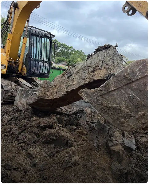 Rock Excavation Belmont