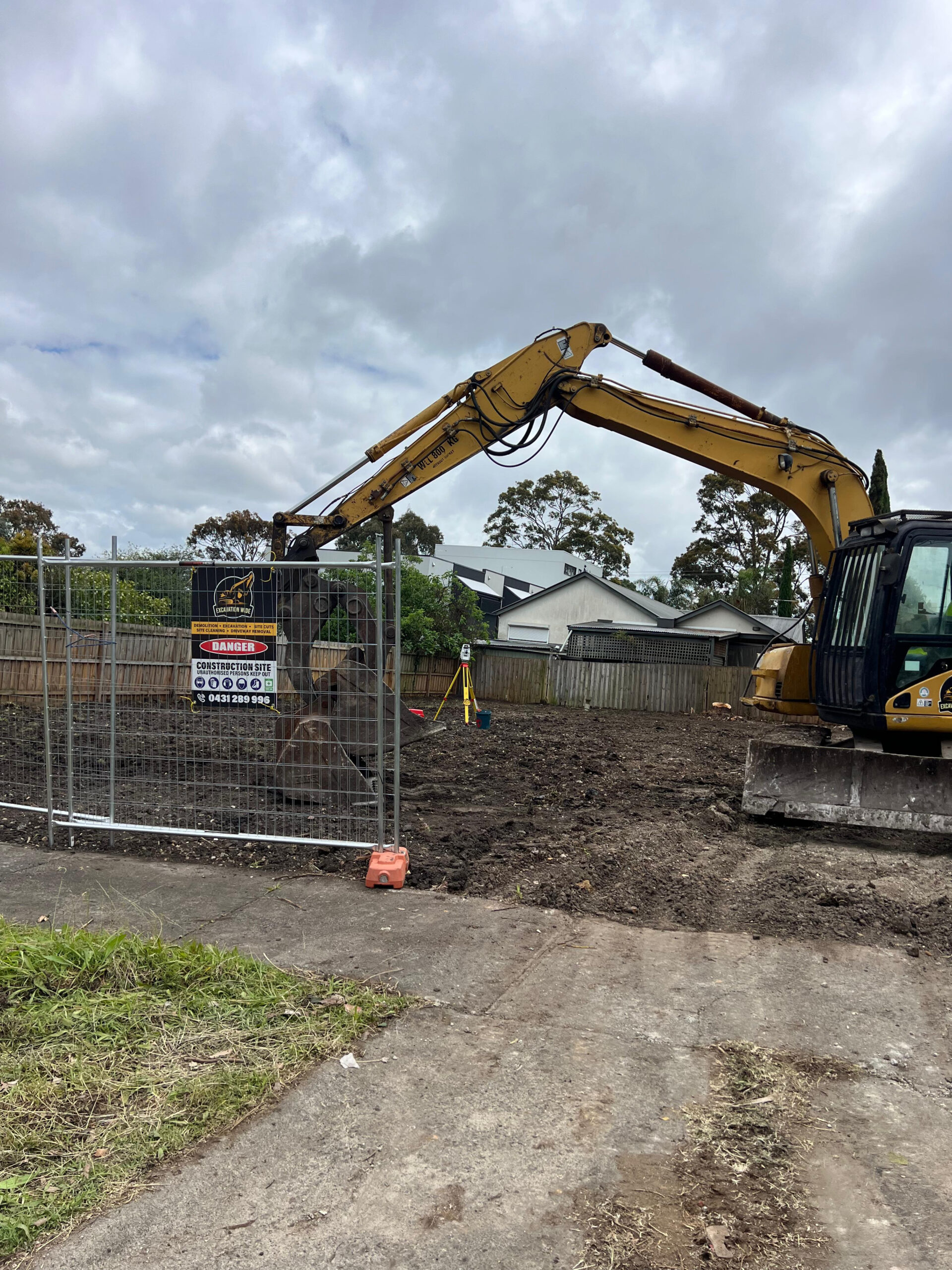 site cut Lalor 